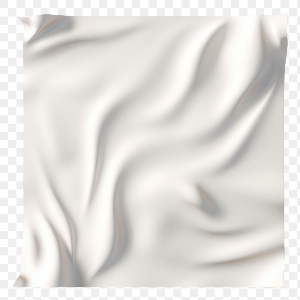 PNG White tape Crumpled Sticker MockUp backgrounds crumpled white.