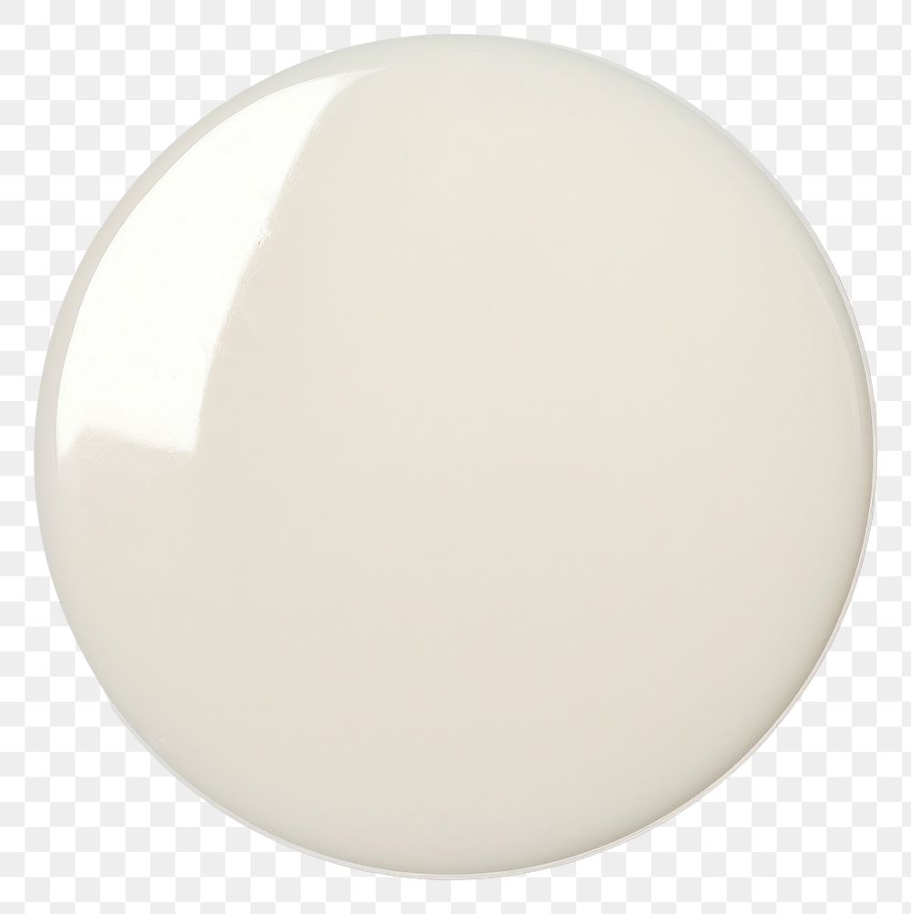 PNG Round Glued Sticker gloss texture white background simplicity porcelain.