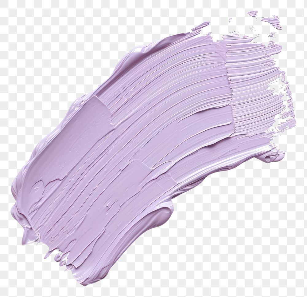PNG Flat pale purple paint brushstroke white background lavender magenta.