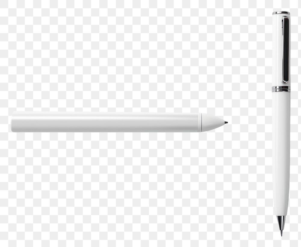 PNG  Pen mockup paper table white.