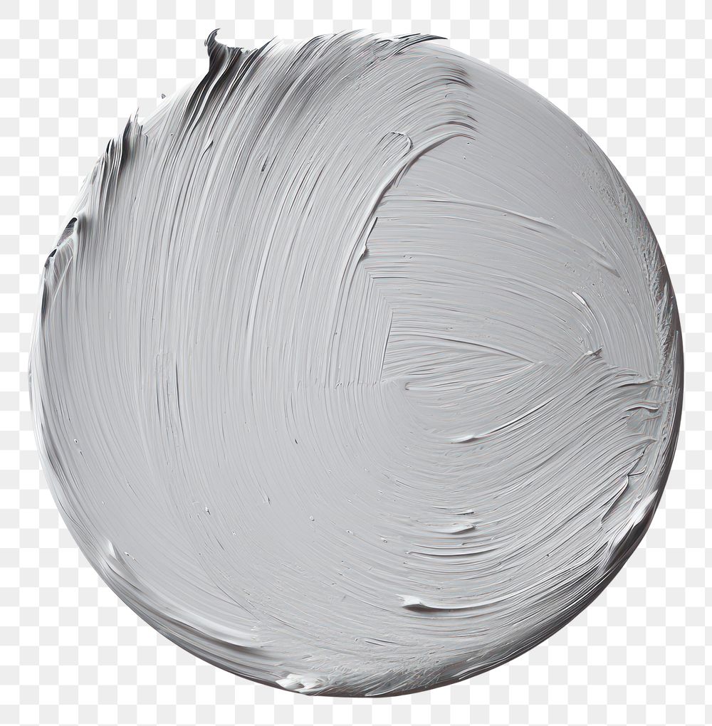 PNG Gray flat paint brush stroke white background aluminium pattern.