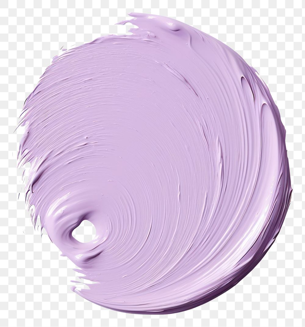 PNG Pale purple flat paint brush stroke shape white background abstract.