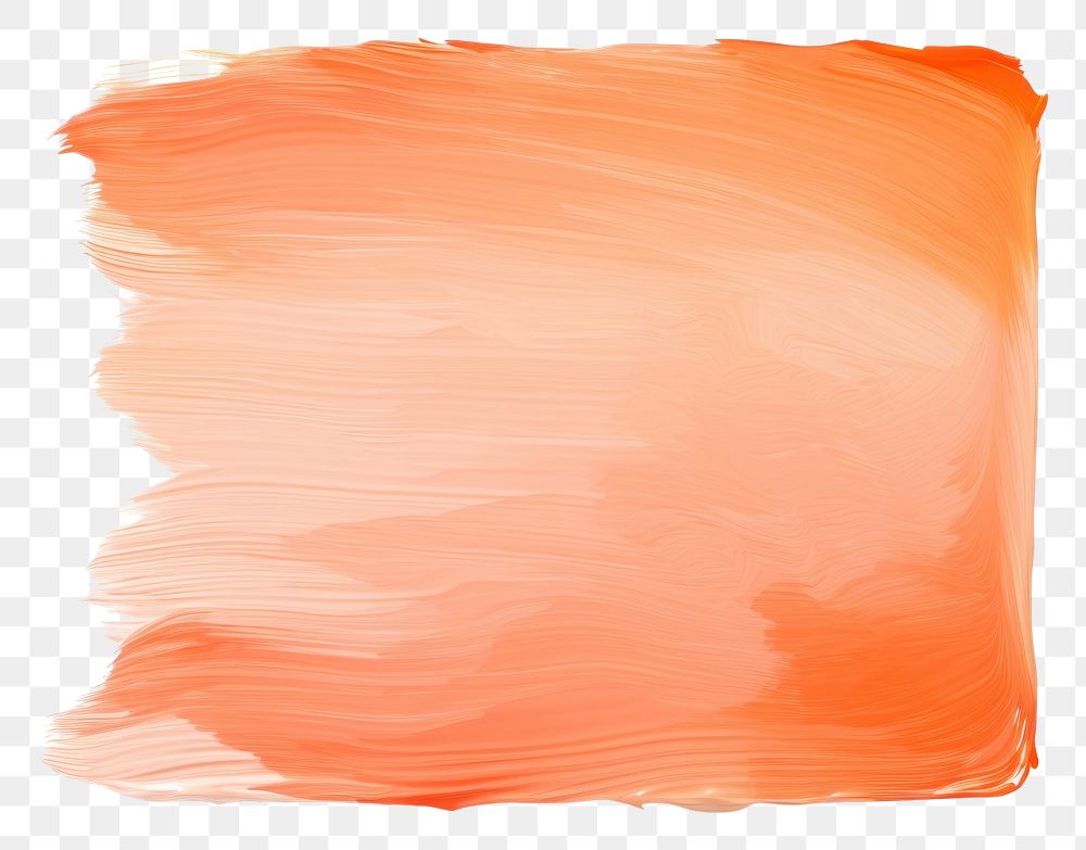 PNG Peach flat paint brush stroke backgrounds rectangle paper.