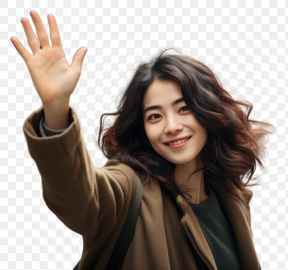 PNG Japanese woman street smile adult. AI generated Image by rawpixel.