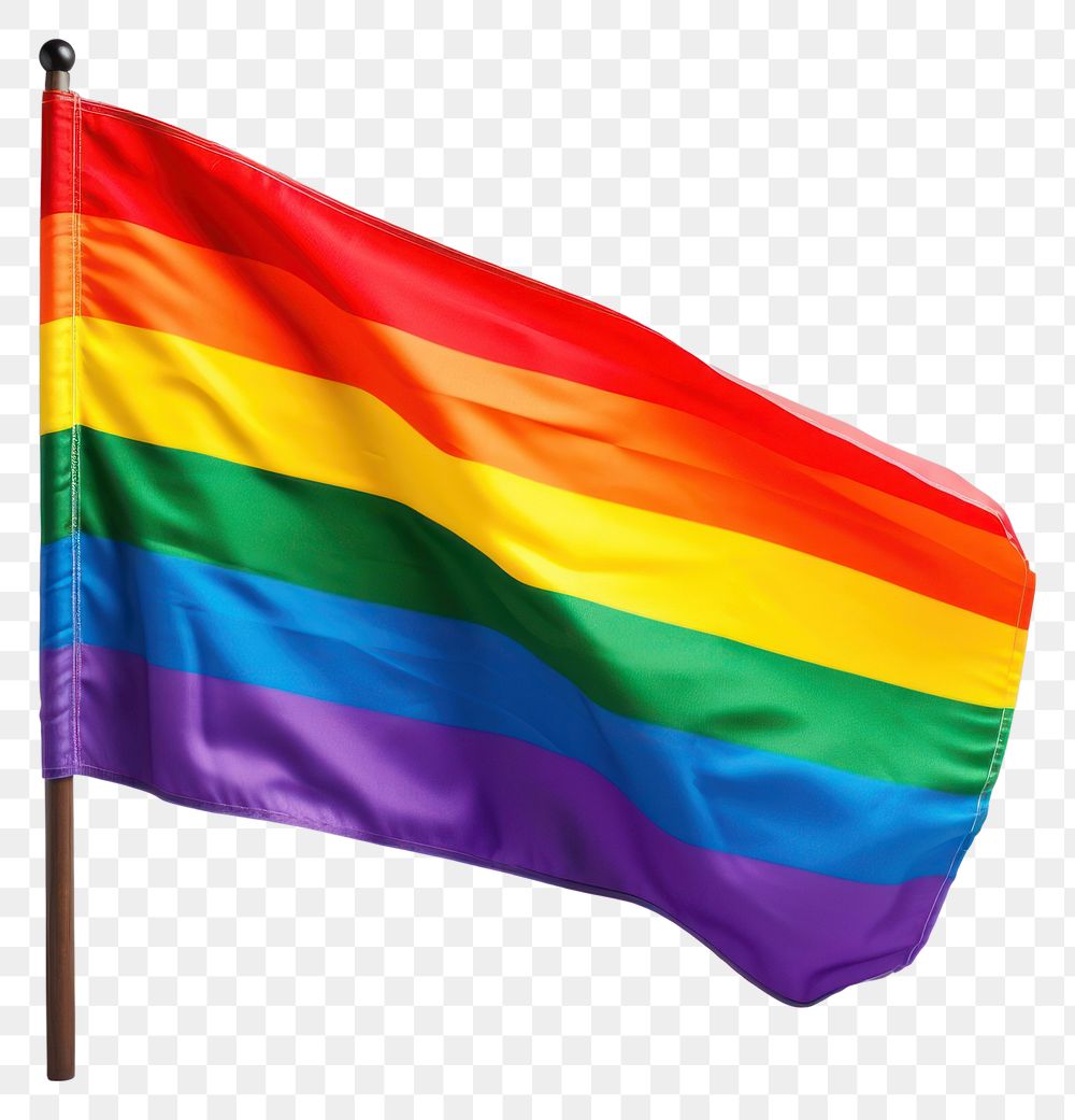 PNG Rainbow lgbt flag parade gray background celebration.