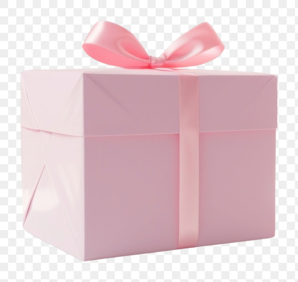 PNG Gift box pink celebration. AI generated Image by rawpixel.