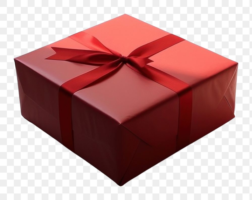 PNG Gift box red anniversary. AI generated Image by rawpixel.