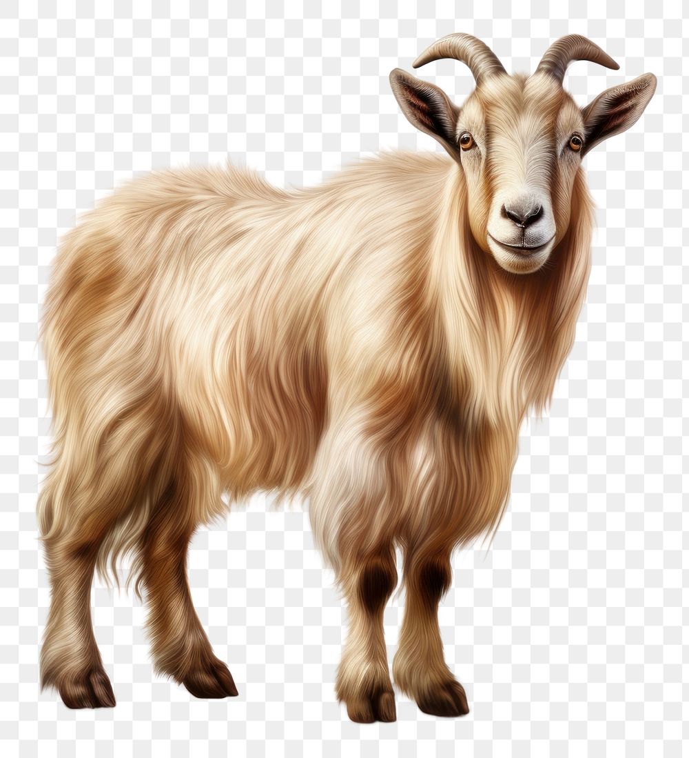 PNG Goat livestock animal mammal. AI generated Image by rawpixel.