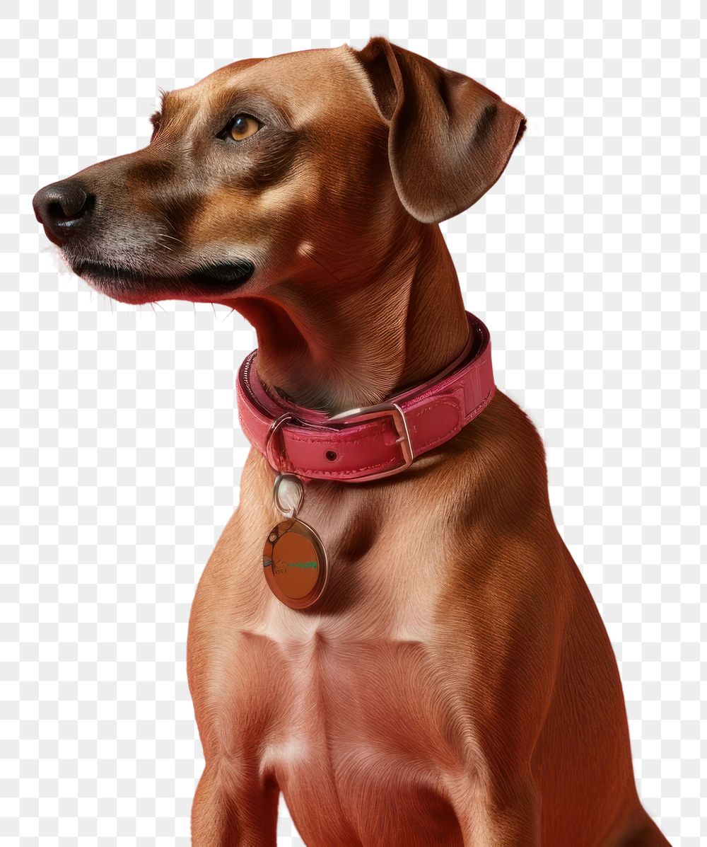 PNG  Dog animal mammal collar.