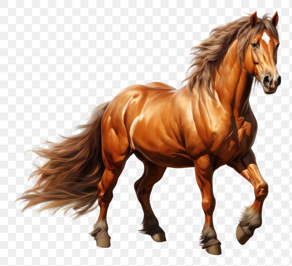 PNG Horse horse stallion animal. AI generated Image by rawpixel.