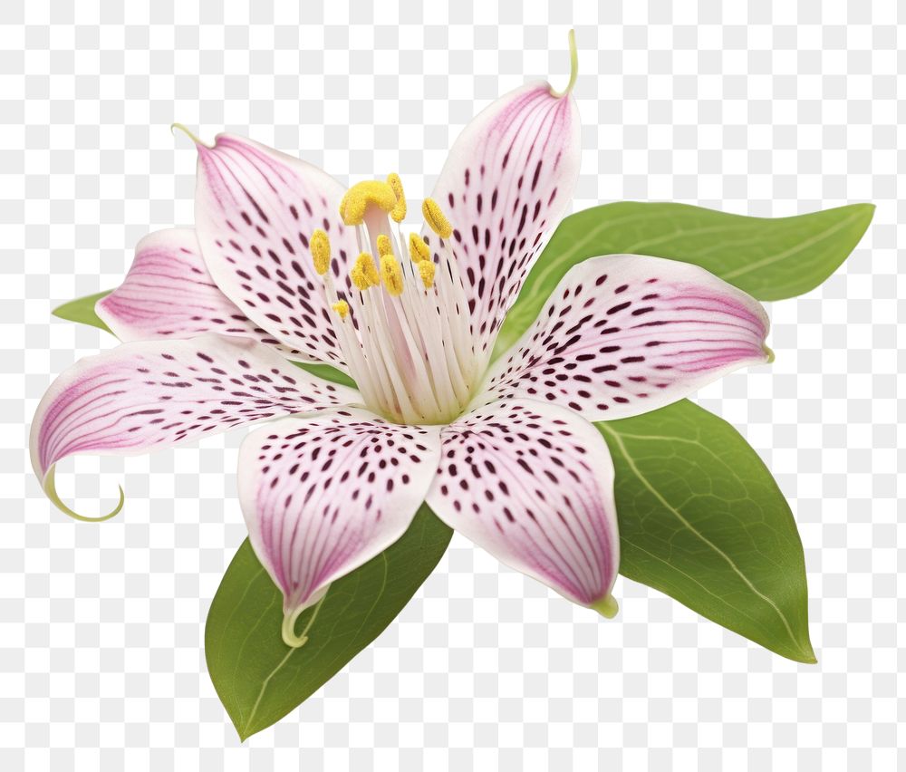 PNG  Japanese toad lily flower blossom petal.