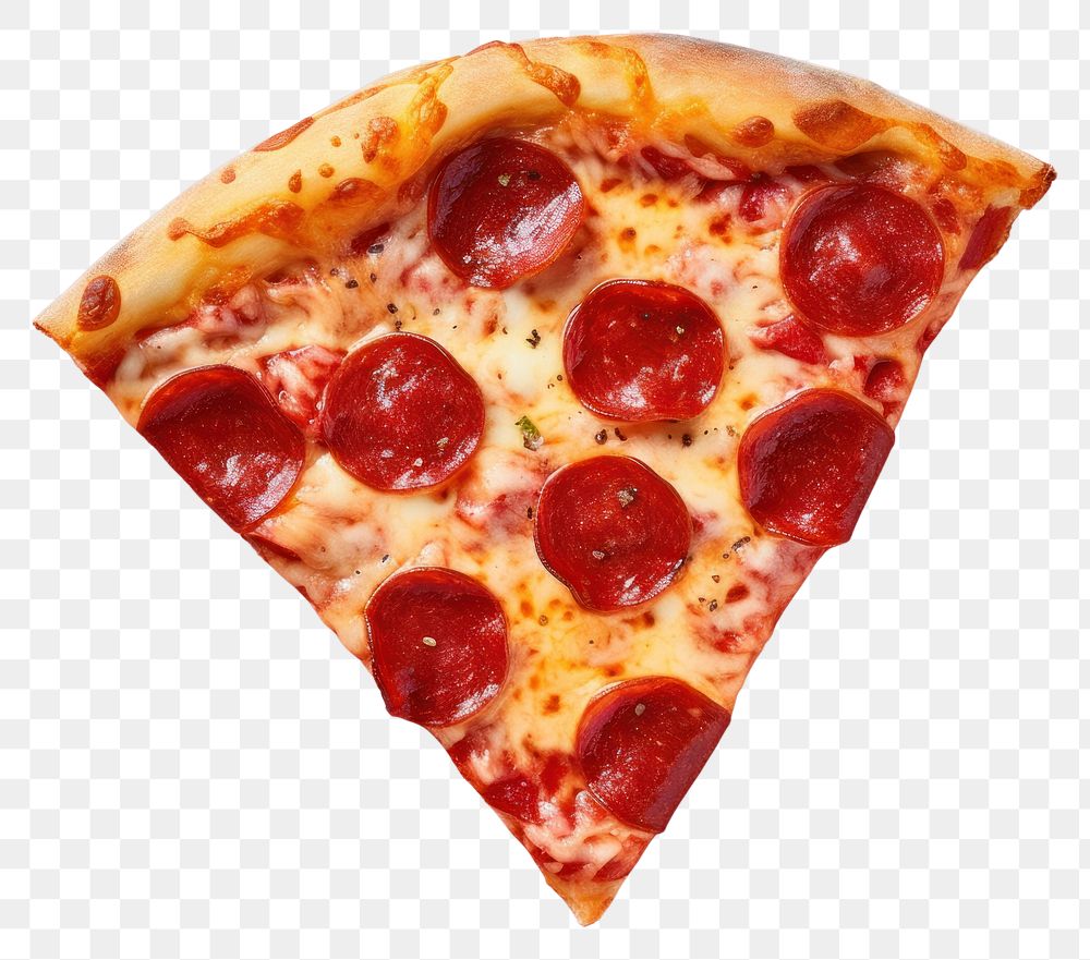 PNG  Pepperoni pizza food freshness sausage.
