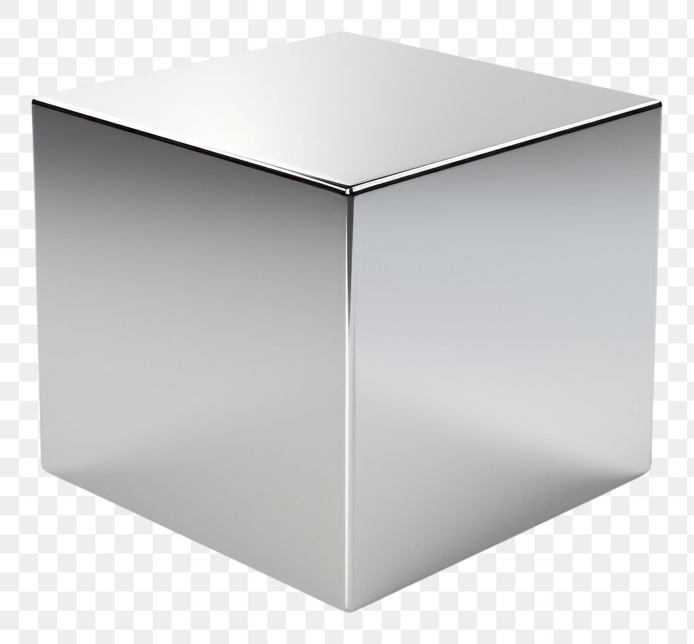 PNG Cube white background simplicity rectangle.