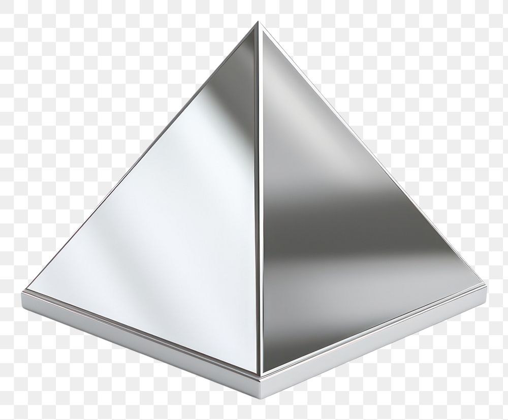 PNG Pyramid pyramid white background simplicity.