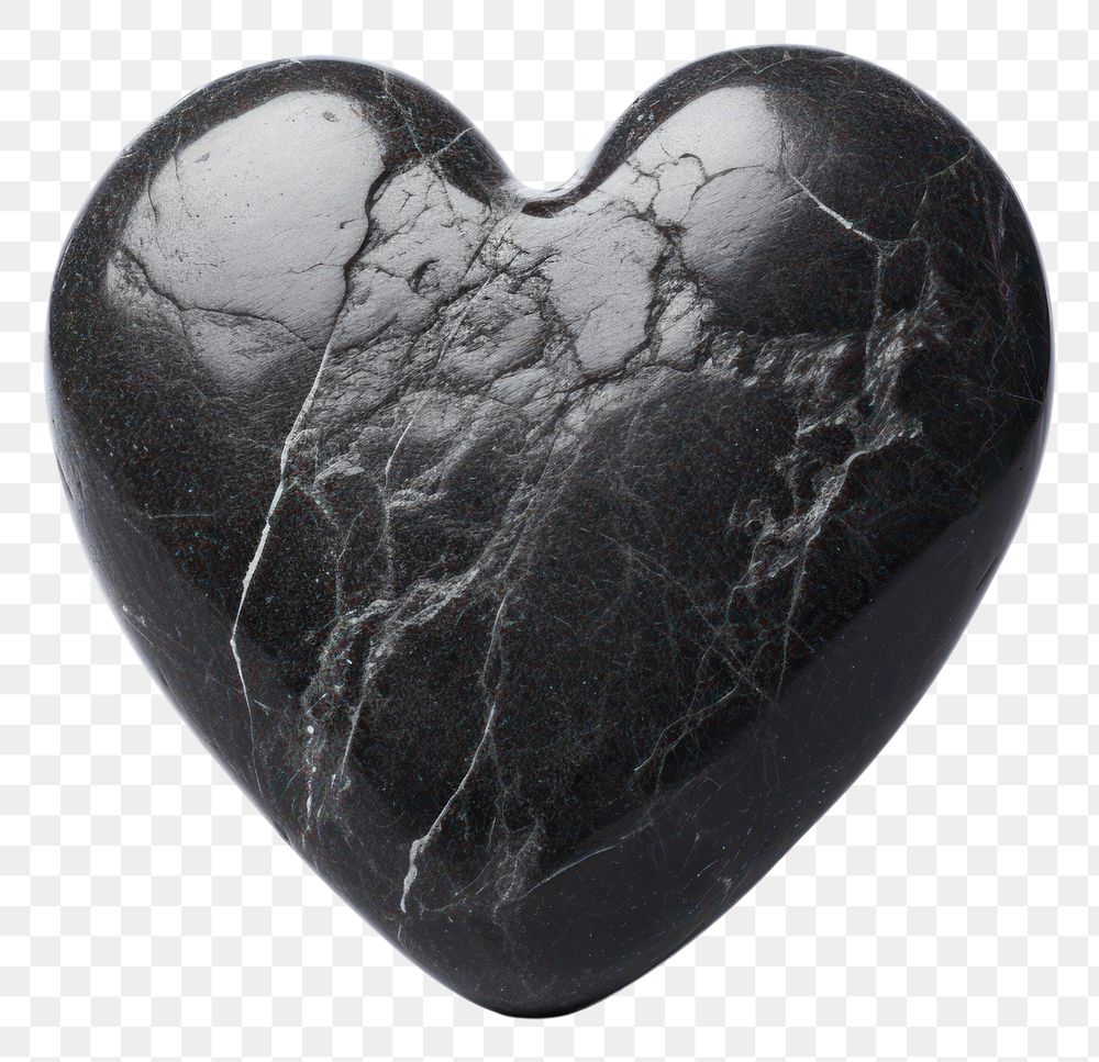 PNG  Heavy rock heart Shape white background heart shape monochrome.