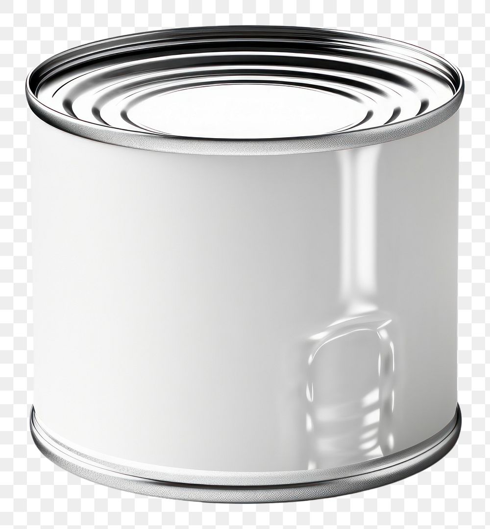 PNG Tin can bottle white white background. AI generated Image by rawpixel.