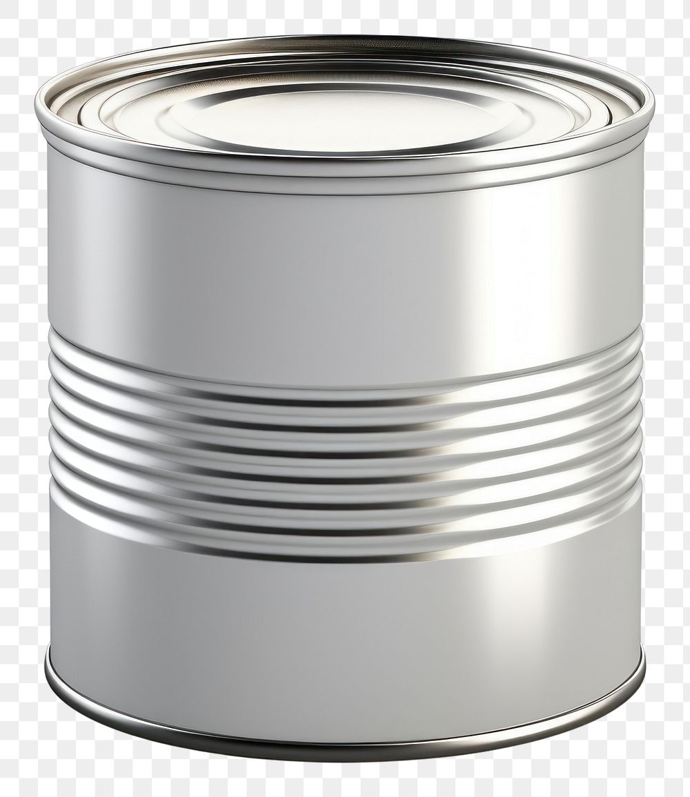 PNG Tin can white background container aluminium. AI generated Image by rawpixel.