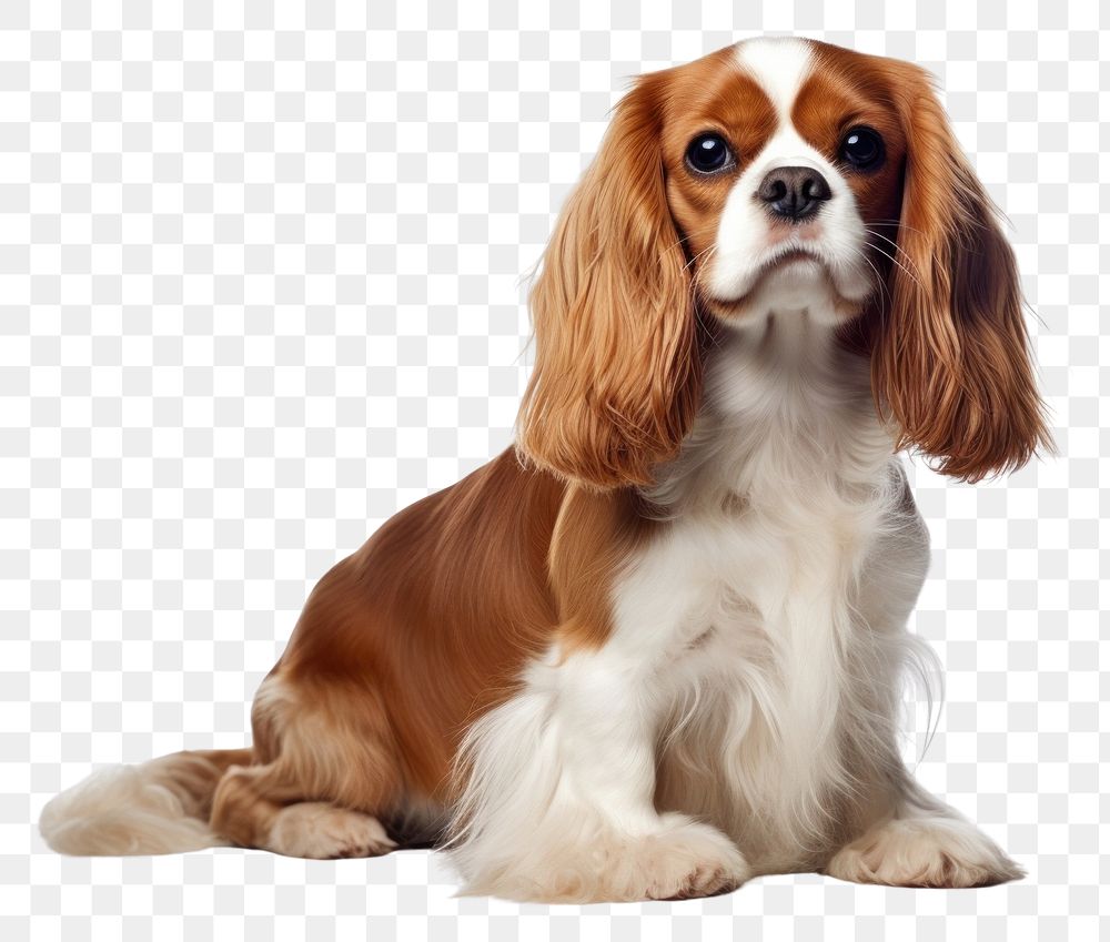 PNG  Spaniel animal mammal dog. AI generated Image by rawpixel.