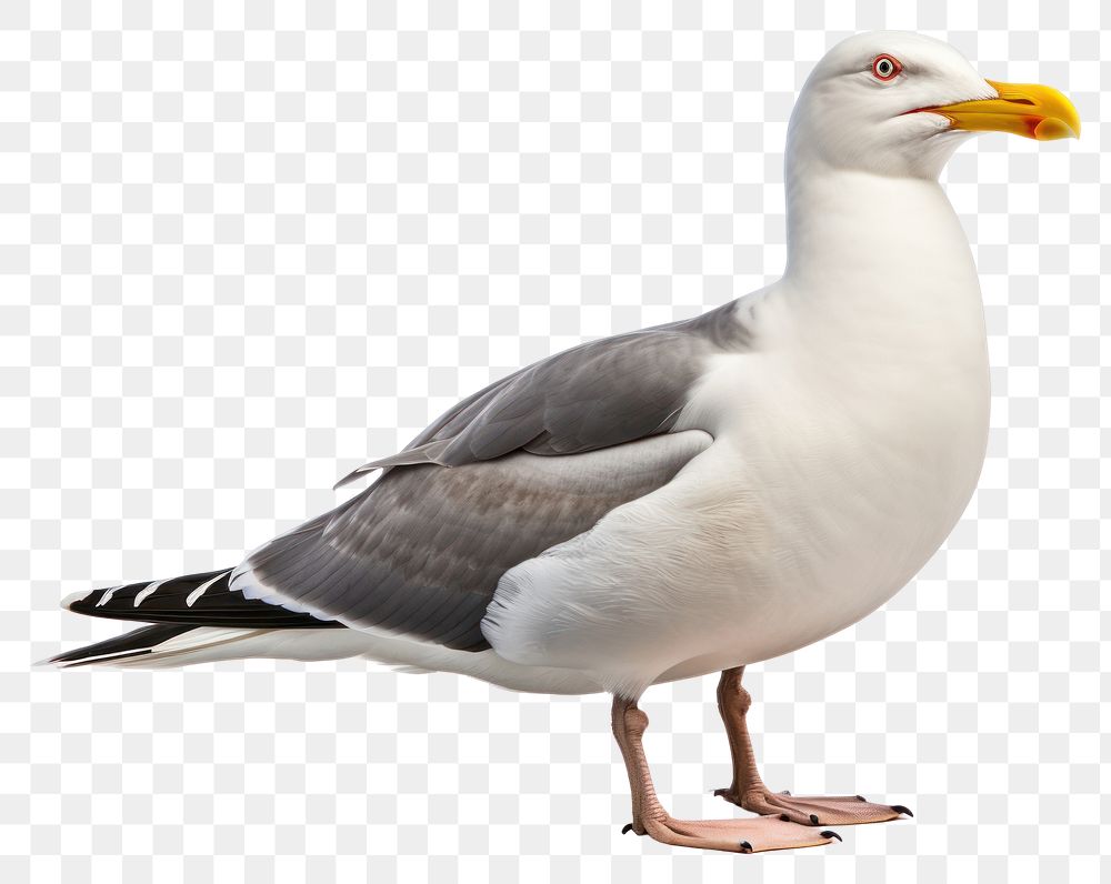 PNG  Western gull bird seagull animal goose.