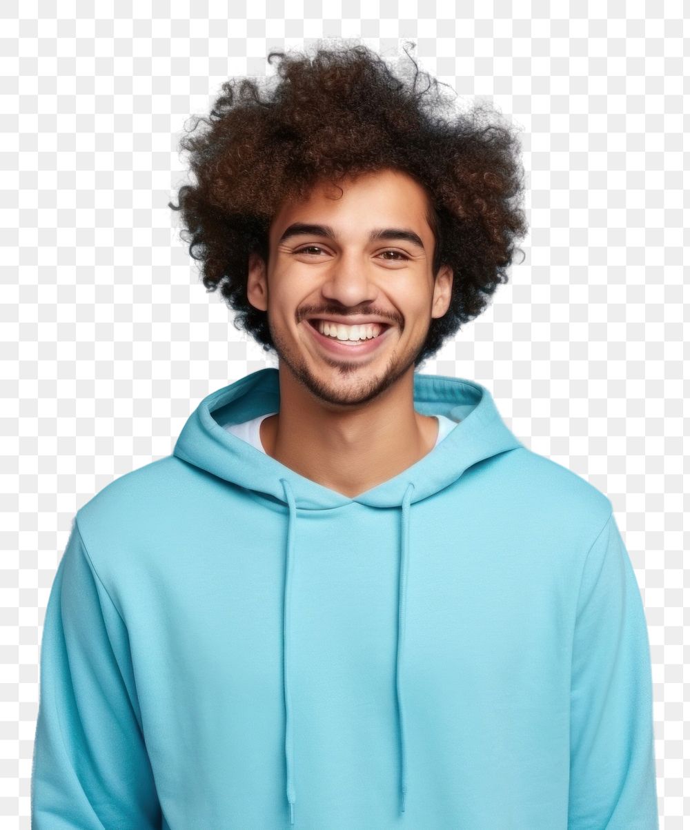 PNG  Hindu man smile sweatshirt portrait. AI generated Image by rawpixel.