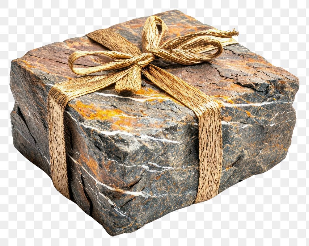 PNG  Rock heavy element Gift box shape gift white background ammunition.