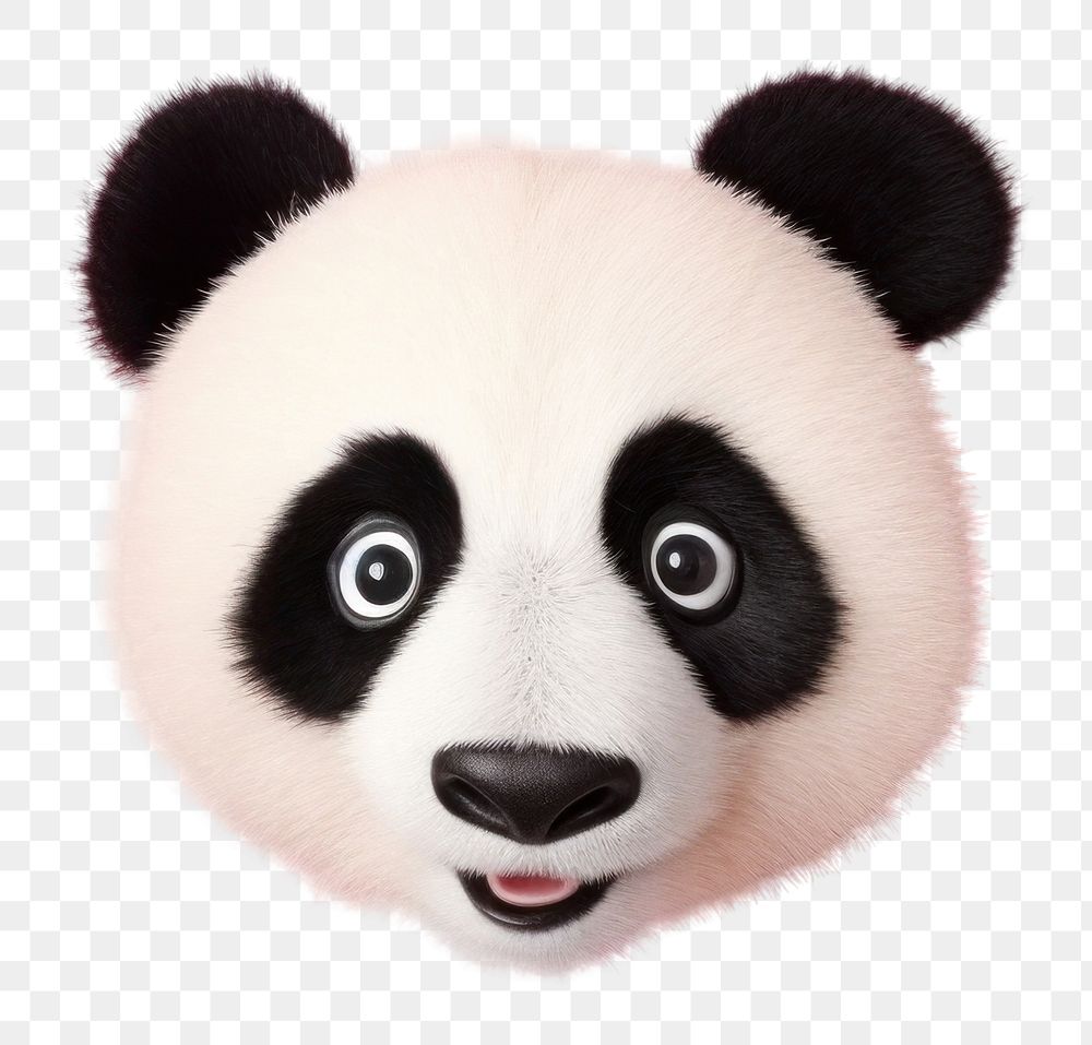 PNG  Panda animal mammal bear. AI generated Image by rawpixel.