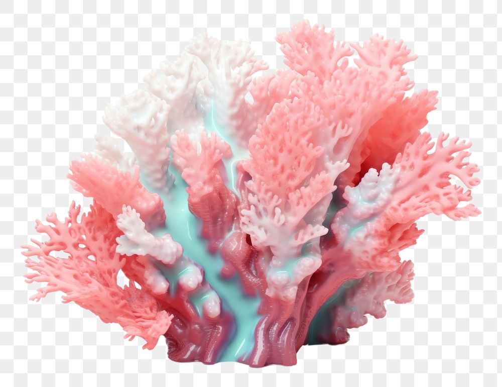 PNG 3d Marine Coral holographic nature marine sea.