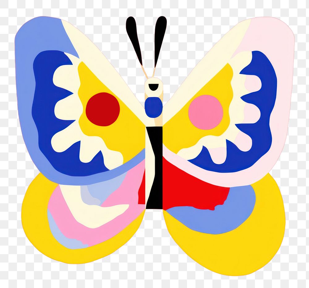 PNG  Butterfly magnification creativity graphics. AI generated Image by rawpixel.