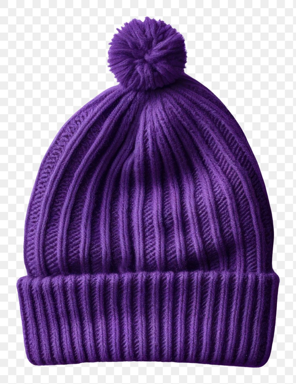 PNG  Beanie mockup purple headwear headgear.