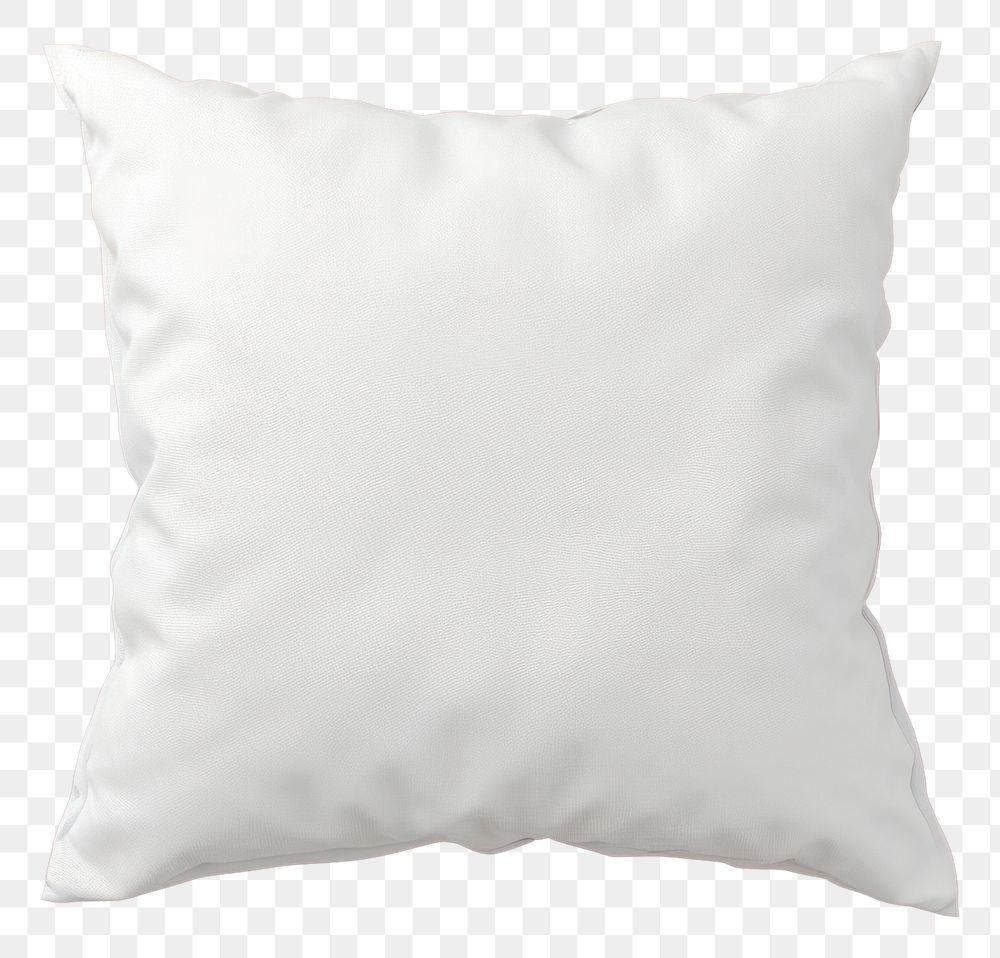 PNG  Cushion mockup pillow simplicity crumpled.