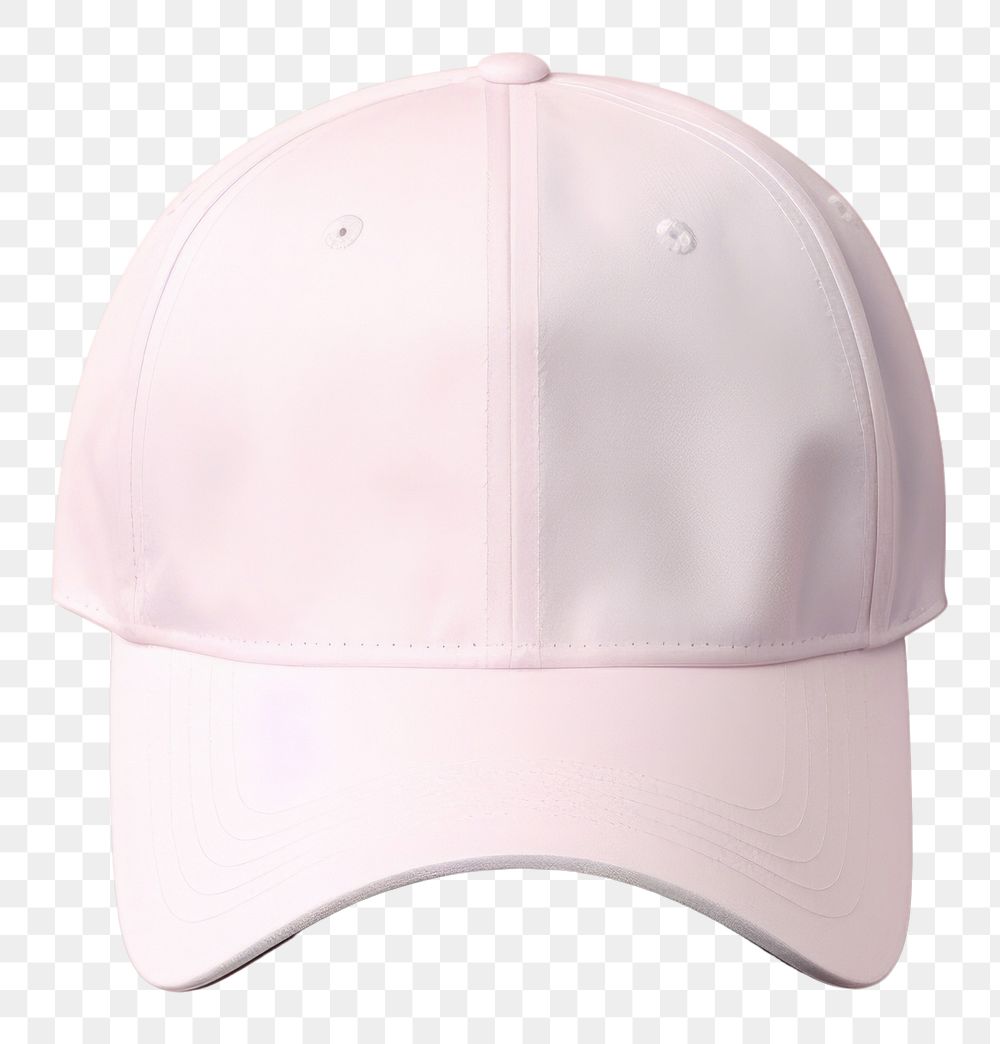 PNG  Cap mockup pink headgear headwear.