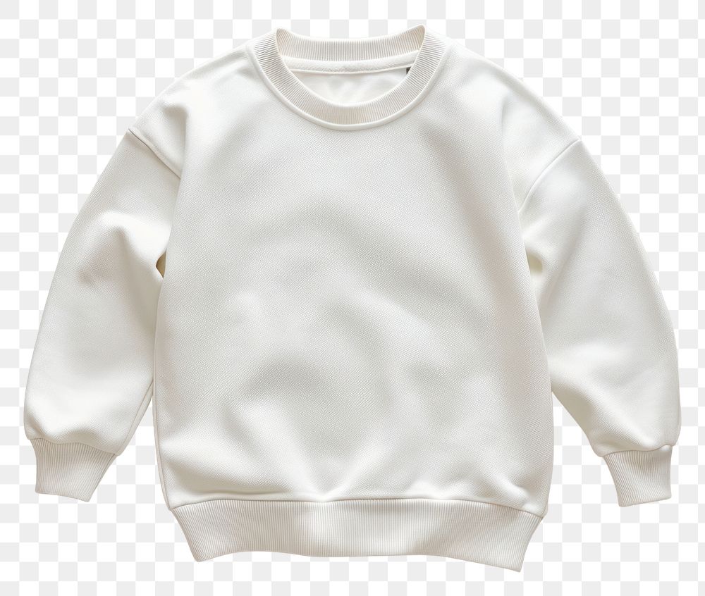 PNG  Kid sweatshirt mockup outerwear clothing knitwear.