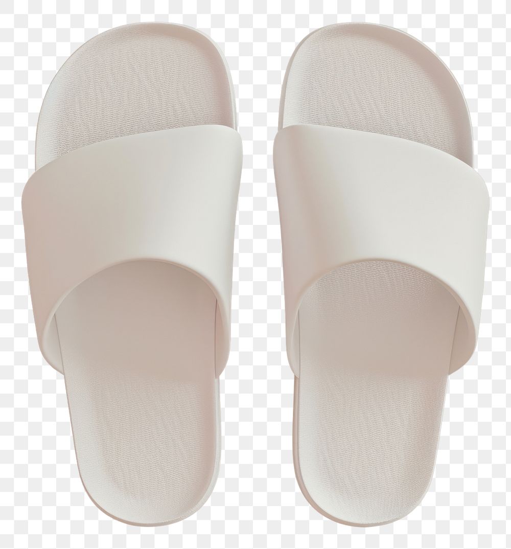 PNG  Sandals mockup footwear shoe flip-flops.