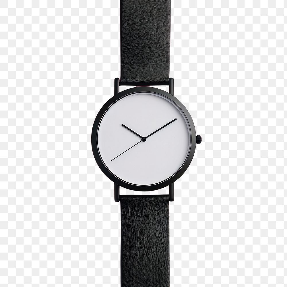 PNG  Watch mockup wristwatch accuracy circle.