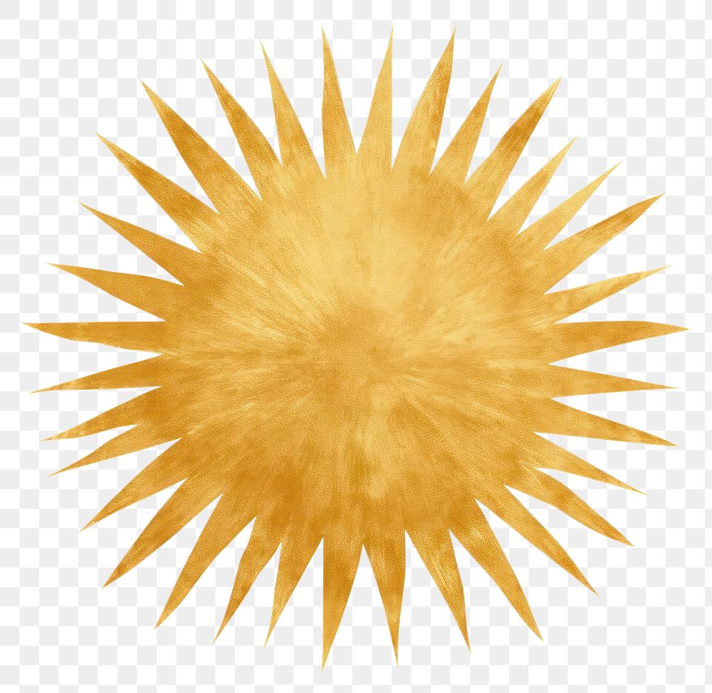 PNG  Spiritual sun radiant gold pattern paper. AI generated Image by rawpixel.