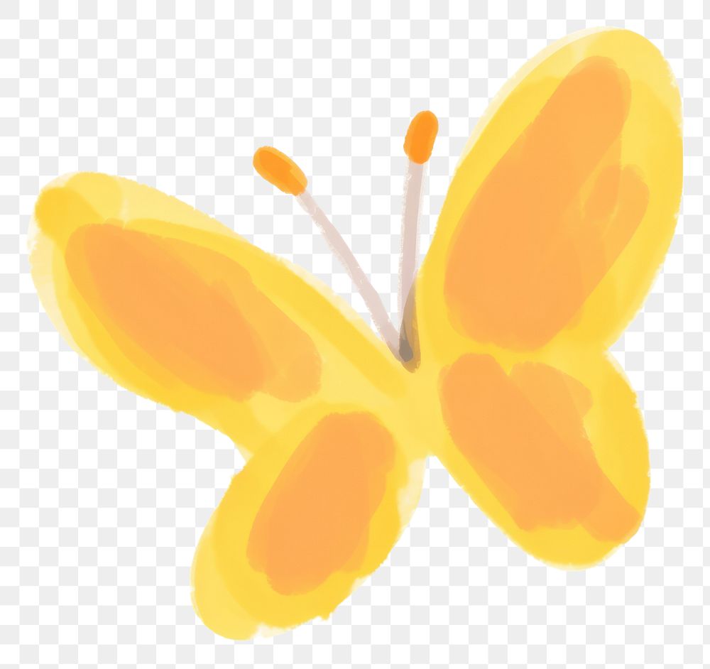 PNG Butterfly petal white background cartoon. AI generated Image by rawpixel.