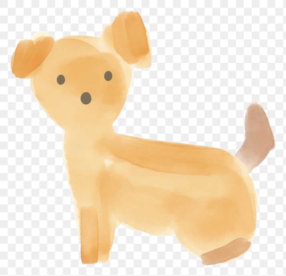 PNG Dog mammal animal toy. AI generated Image by rawpixel.