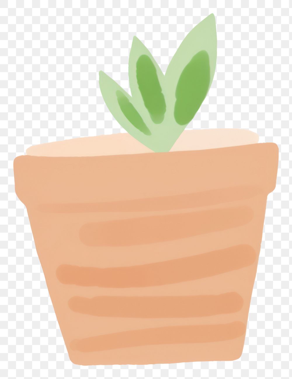 PNG Plant leaf houseplant flowerpot. AI generated Image by rawpixel.