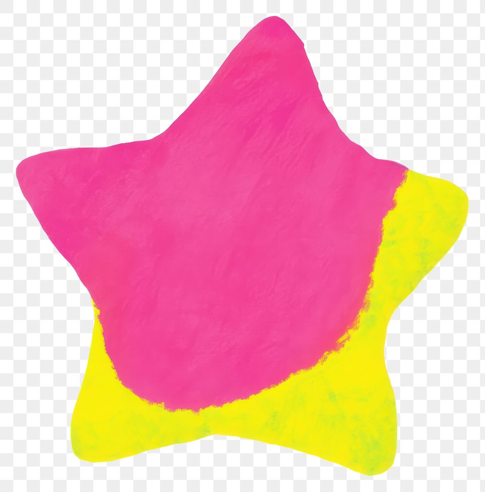 PNG Star shape white background vibrant color creativity. AI generated Image by rawpixel.