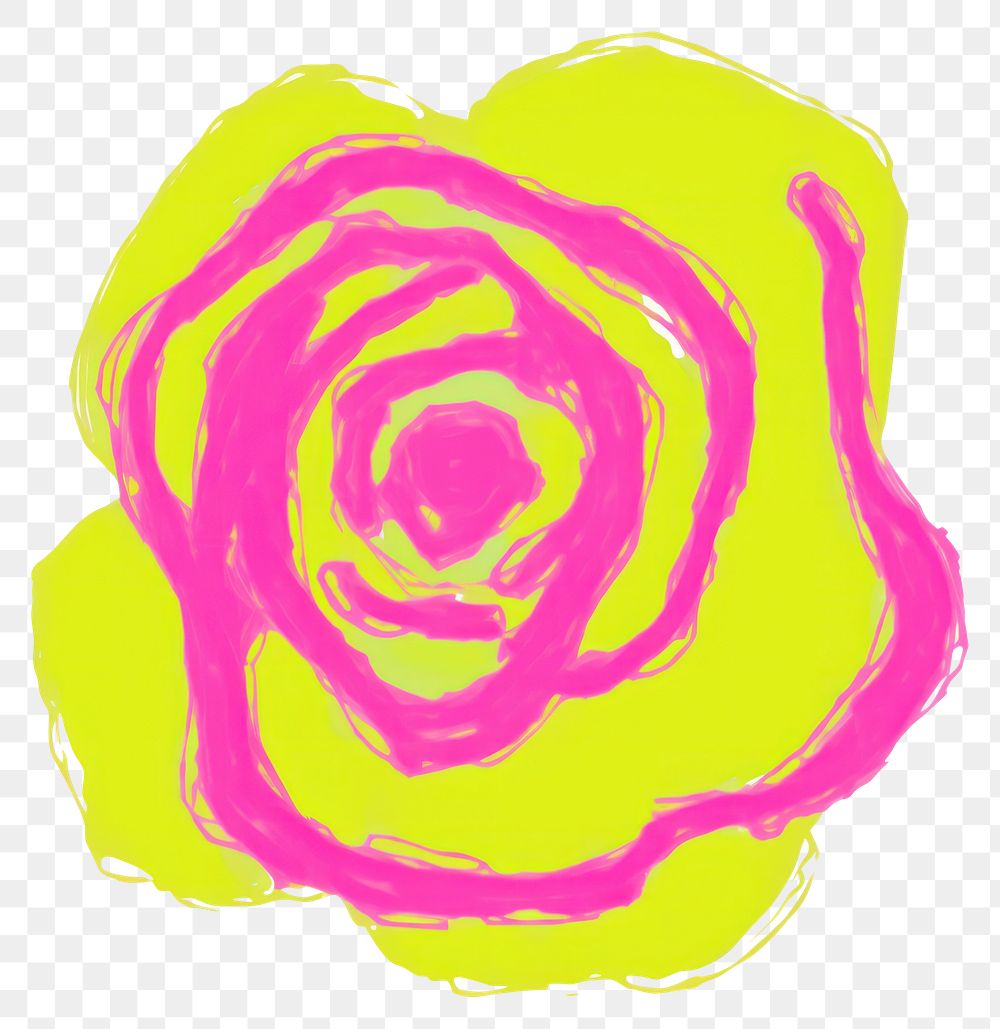 PNG Rose abstract flower plant. AI generated Image by rawpixel.
