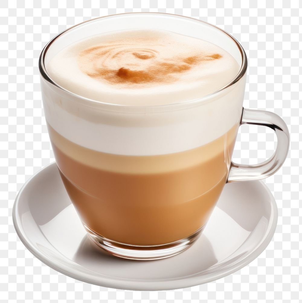 PNG  Cafe au lait coffee latte drink.