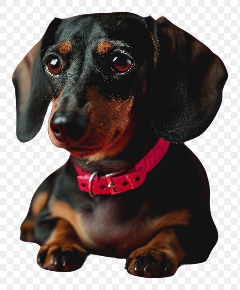 PNG Dachshund dog animal mammal. AI generated Image by rawpixel.