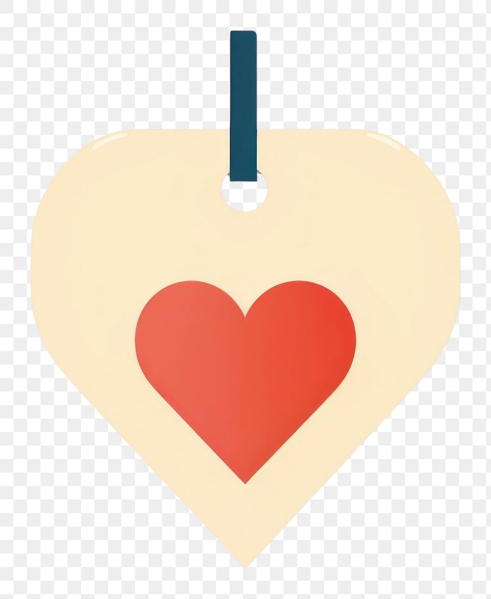 PNG Price tag label heart shape symbol hanging circle. AI generated Image by rawpixel.