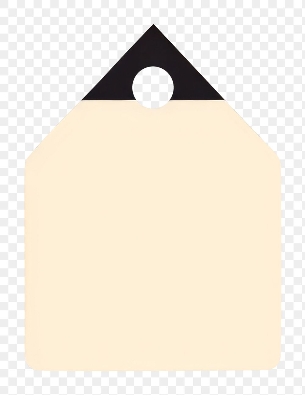 PNG Price tag label triangle shape copy space rectangle envelope. AI generated Image by rawpixel.
