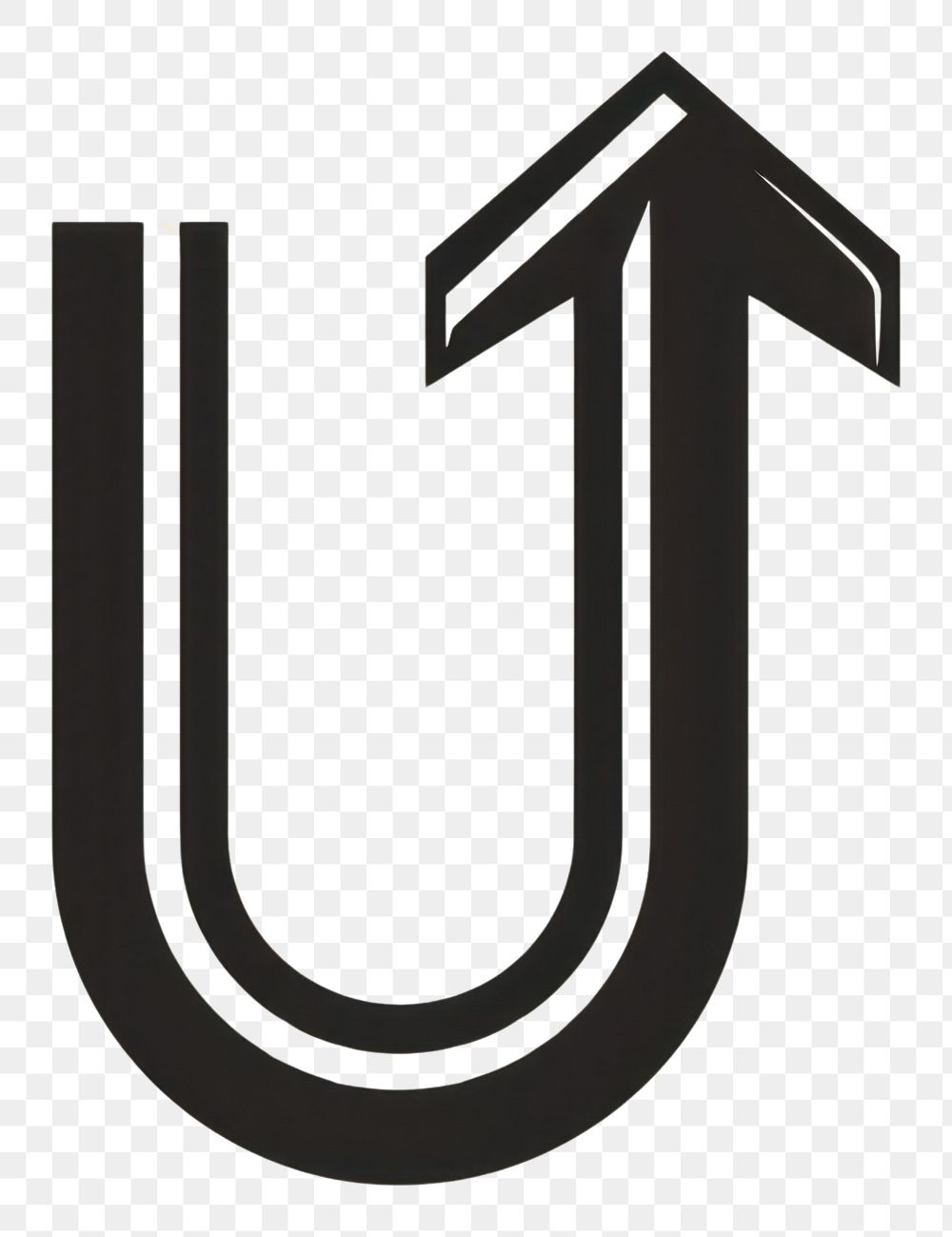 PNG  U turn sign symbol number text. AI generated Image by rawpixel.