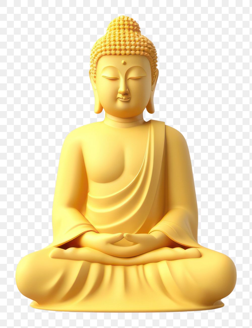 PNG  Buddha statue art representation spirituality.