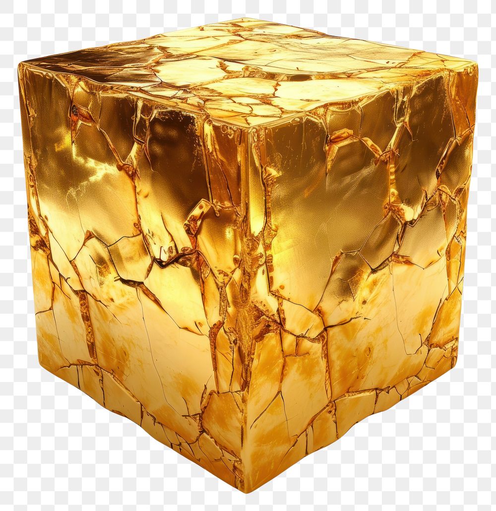 PNG The ancient Cube jewelry gold white background.