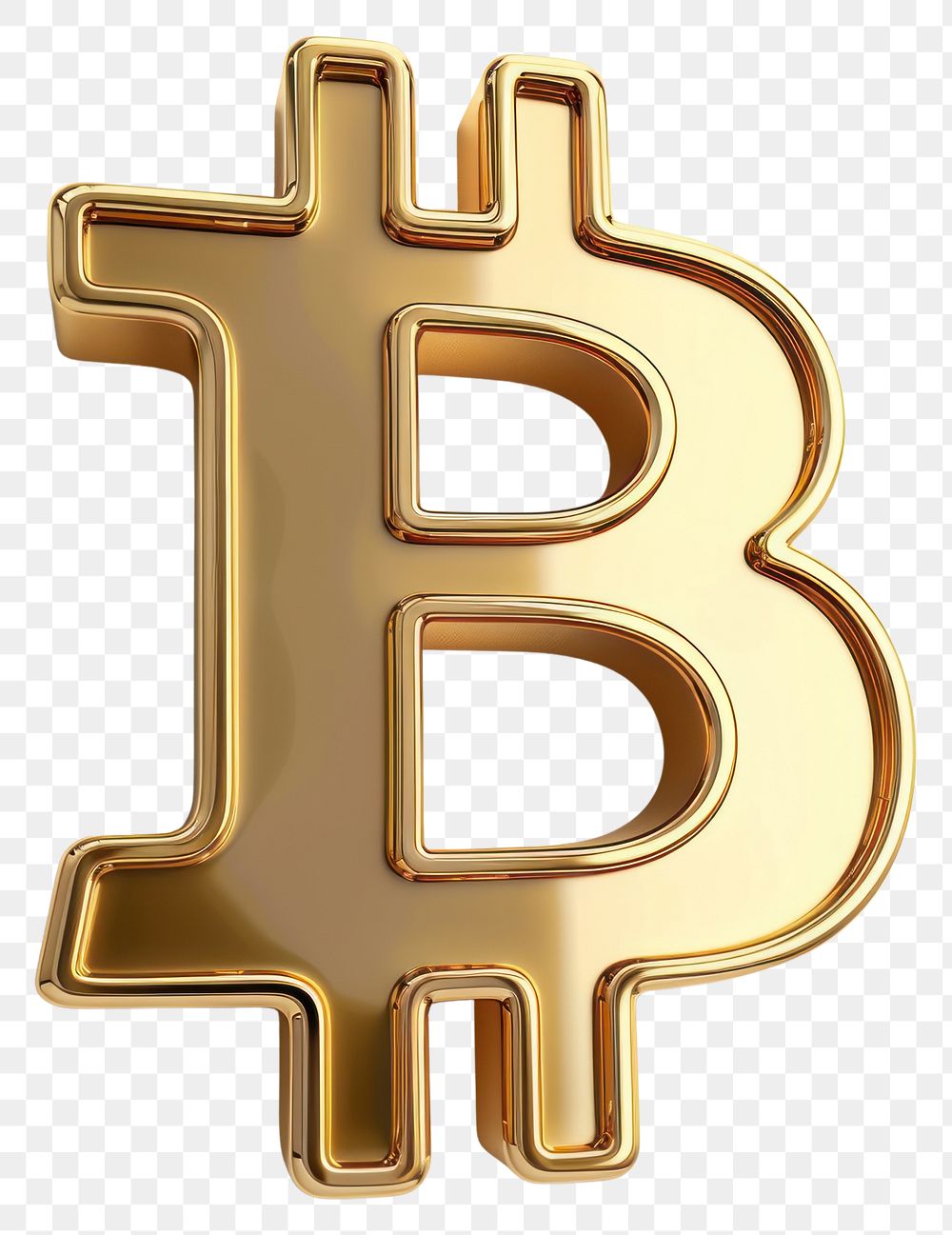 PNG Bitcoin gold white background accessories.