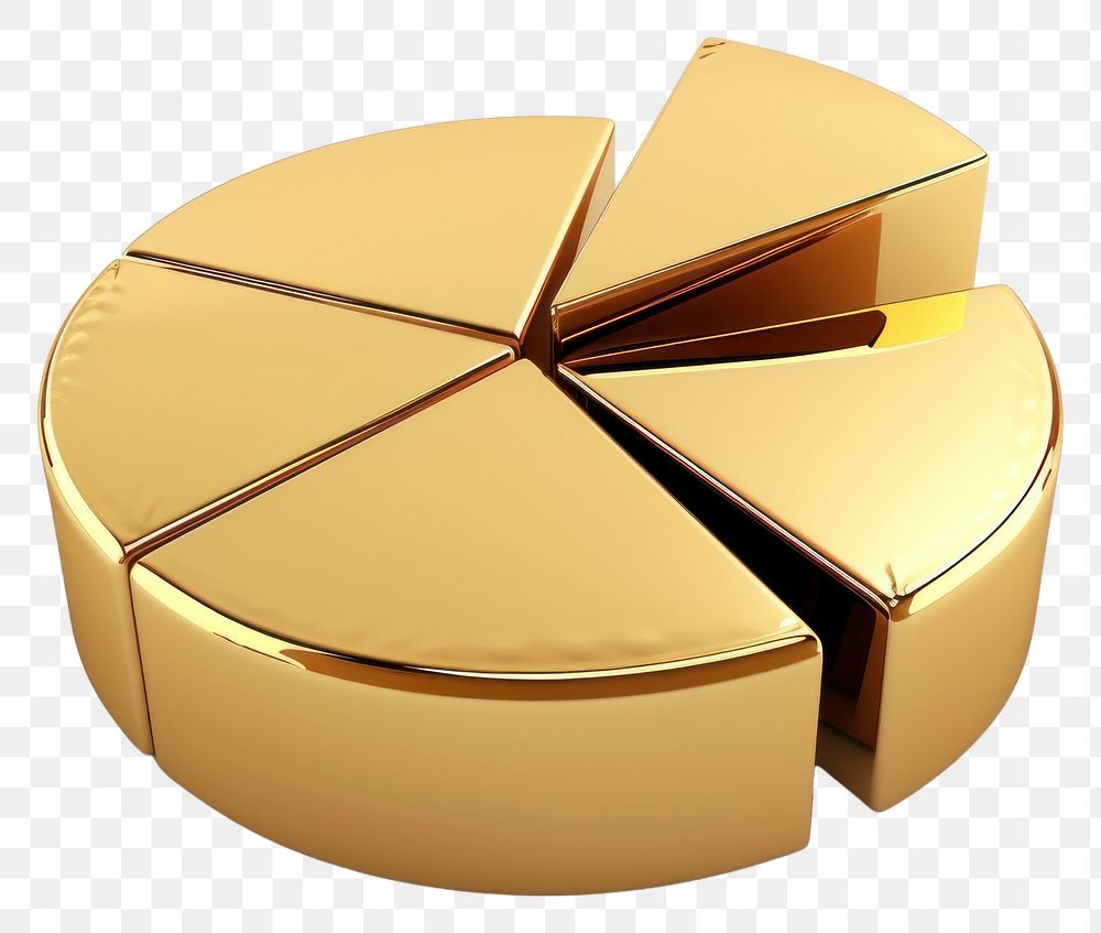 PNG Pie chart icon gold white background diagram.