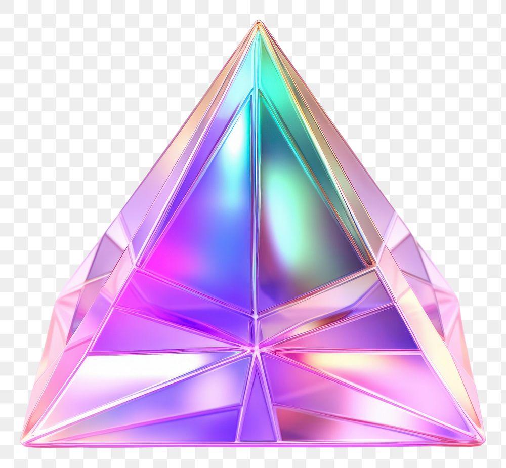 PNG  Geometric gemstone crystal jewelry.